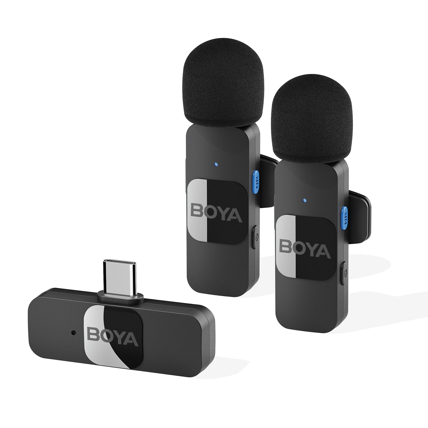 BOYA BY-V20 Dual Wireless Lavalier Microphone for Android